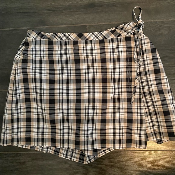 Vintage esprit plaid mini skirt - Picture 3 of 6